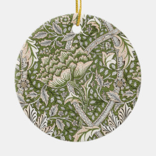 William Morris Windrush Bloemen Classic Keramisch Ornament