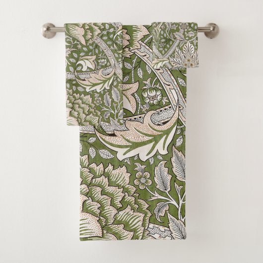 William Morris Windrush bloemen klassieker Bad Handdoek (Insitu)