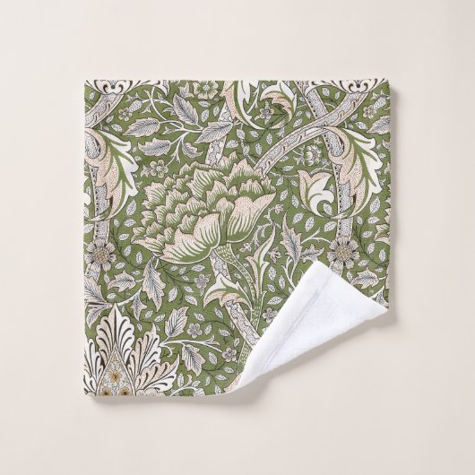 William Morris Windrush bloemen klassieker Bad Handdoek (Wasdoekje)