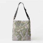William Morris Windrush bloemen klassieker Crossbody Tas (Achterkant)