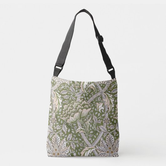 William Morris Windrush bloemen klassieker Crossbody Tas (Voorkant)