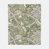William Morris Windrush bloemen klassieker Fleece Deken (Voorkant)
