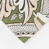 William Morris Windrush bloemen klassieker Fleece Deken (Hoek)