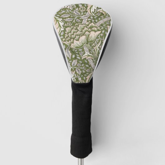 William Morris Windrush bloemen klassieker Golfheadcover (Voorkant)