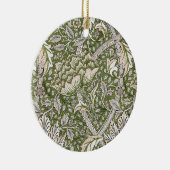 William Morris Windrush bloemen klassieker Keramisch Ornament (Rechts)