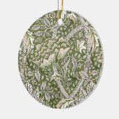 William Morris Windrush bloemen klassieker Keramisch Ornament (Links)