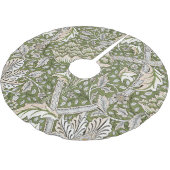 William Morris Windrush bloemen klassieker Kerstboom Rok (Gekanteld)