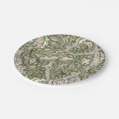 William Morris Windrush bloemen klassieker Papieren Bordje (Gekanteld)