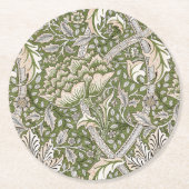 William Morris Windrush bloemen klassieker Ronde Kartonnen Onderzetter (Voorkant)