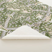 William Morris Windrush bloemen klassieker Sherpa Deken (3/4)