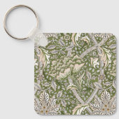 William Morris Windrush bloemen klassieker Sleutelhanger (Voorkant)