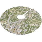 William Morris Windrush Bloemmotief Klassiek Kerstboom Rok (Gekanteld)
