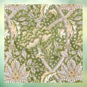 William Morris Windrush Bloemmotief Klassiek Raamsticker (Vel 3)