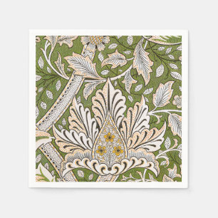 William Morris Windrush Bloemmotief Klassiek Servet
