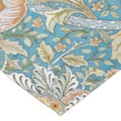 William Morris Windrush Bloempatroon Blauw Tafelkleed (Gekanteld)