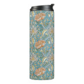 William Morris Windrush Bloempatroon Blauw Thermosbeker (Gedraaid links)