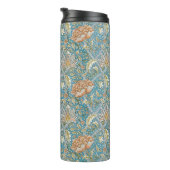 William Morris Windrush Bloempatroon Blauw Thermosbeker (Geroteerd rechts)