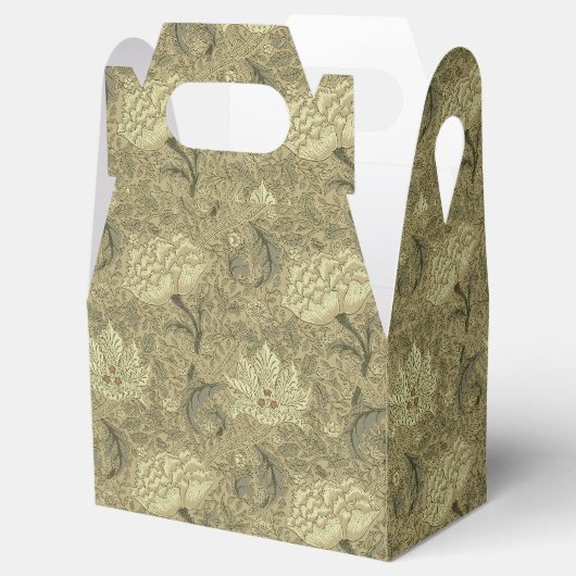 William Morris Windrush Bloempatroon: Vintage Bedankdoosjes (Geopend)