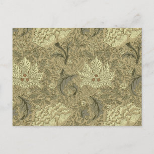 William Morris Windrush Bloempatroon: Vintage Briefkaart