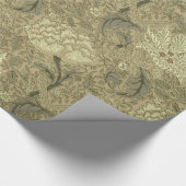 William Morris Windrush Bloempatroon: Vintage Cadeaupapier (Hoek)