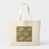 William Morris Windrush Bloempatroon: Vintage Grote Tote Bag (Voorkant)