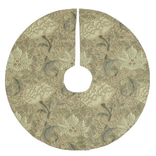 William Morris Windrush Bloempatroon: Vintage Kerstboom Rok