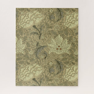 William Morris Windrush Bloempatroon: Vintage Legpuzzel