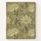 William Morris Windrush Bloempatroon: Vintage Notitieboek (Achterkant)