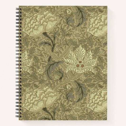 William Morris Windrush Bloempatroon: Vintage Notitieboek (Voorkant)