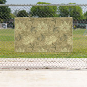 William Morris Windrush Bloempatroon: Vintage Spandoek (Insitu)
