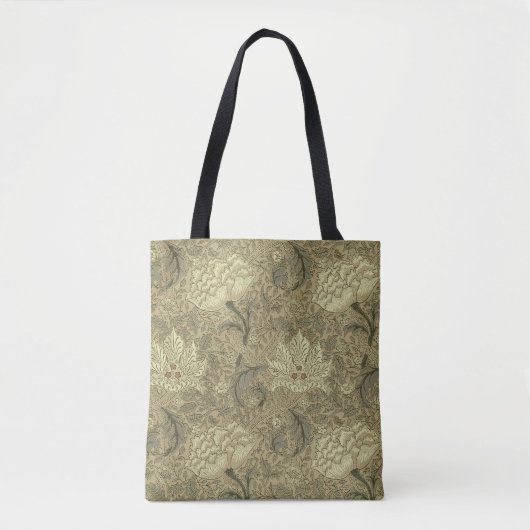 William Morris Windrush Bloempatroon: Vintage Tote Bag (Voorkant)
