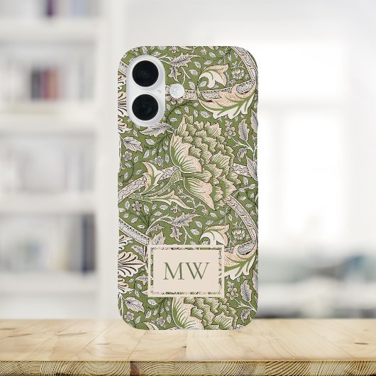 William Morris Windrush Custom Monogram Case-Mate iPhone Case