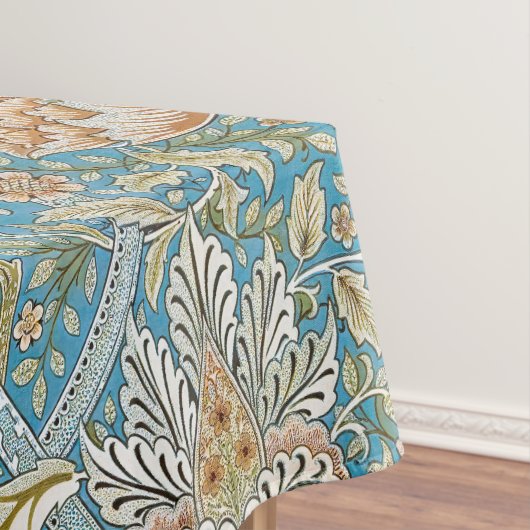 William Morris Windrush Floral Pattern Blue Tafelkleed (Voorbeeld)