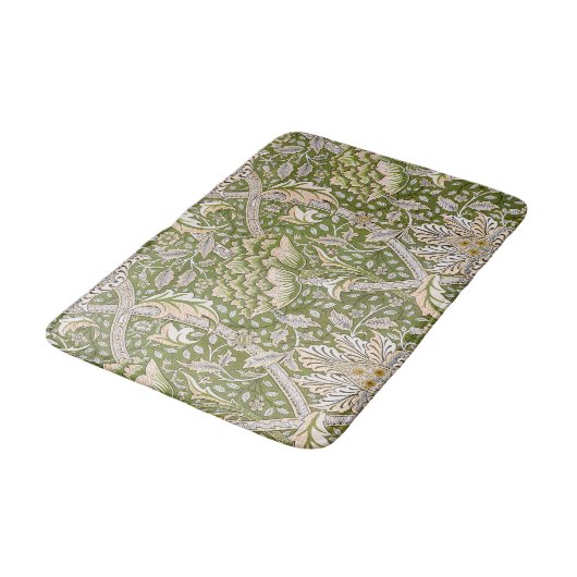 William Morris Windrush Floral Pattern Classic Badmat (Gekanteld)
