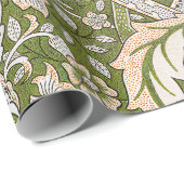 William Morris Windrush Floral Pattern Classic Cadeaupapier (Rol Hoek)