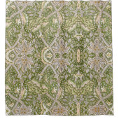 William Morris Windrush Floral Pattern Classic Douchegordijn (Voorkant)