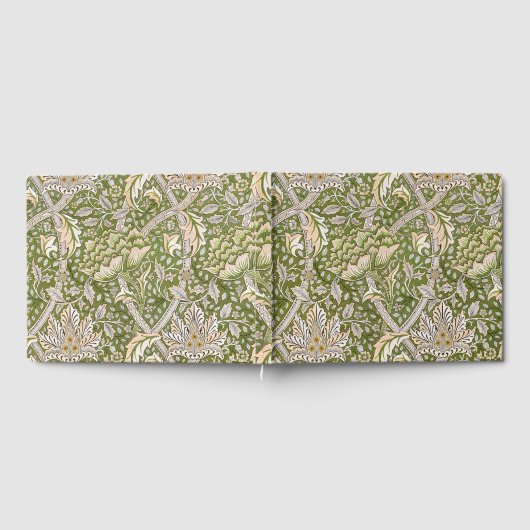William Morris Windrush Floral Pattern Classic Gastenboek (Volledig)