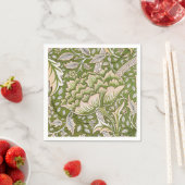 William Morris Windrush Floral Pattern Classic Servet (Insitu)