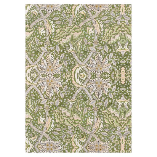 William Morris Windrush Floral Pattern Classic Tafelkleed (Voorkant)