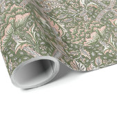 William Morris  Windrush Flowers Foliage Cadeaupapier (Rol Hoek)