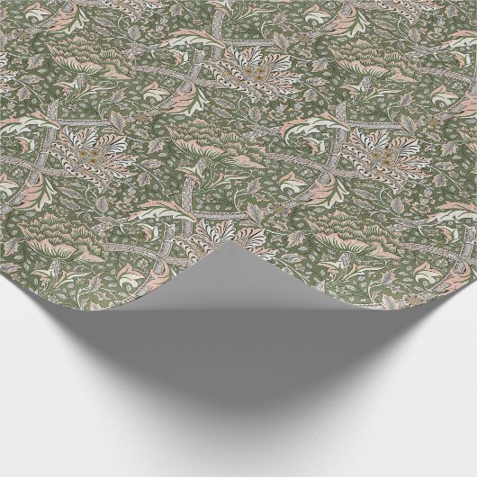 William Morris  Windrush Flowers Foliage Cadeaupapier (Hoek)