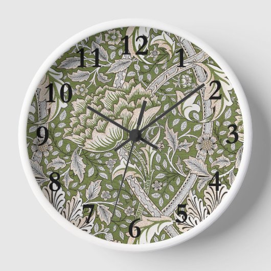 : William Morris Windrush Groen Patroon: Vintage (Voorkant)