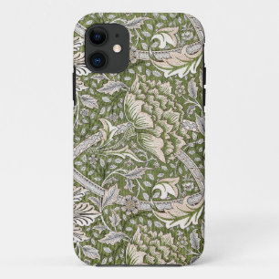 : William Morris Windrush Groen Patroon: Vintage Case-Mate iPhone Case