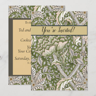 : William Morris Windrush Groen Patroon: Vintage Kaart
