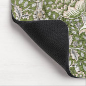 : William Morris Windrush Groen Patroon: Vintage Muismat (Hoek)