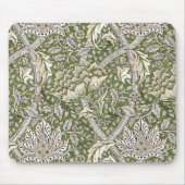 : William Morris Windrush Groen Patroon: Vintage Muismat (Voorkant)