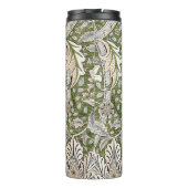 : William Morris Windrush Groen Patroon: Vintage Thermosbeker (Achterkant)