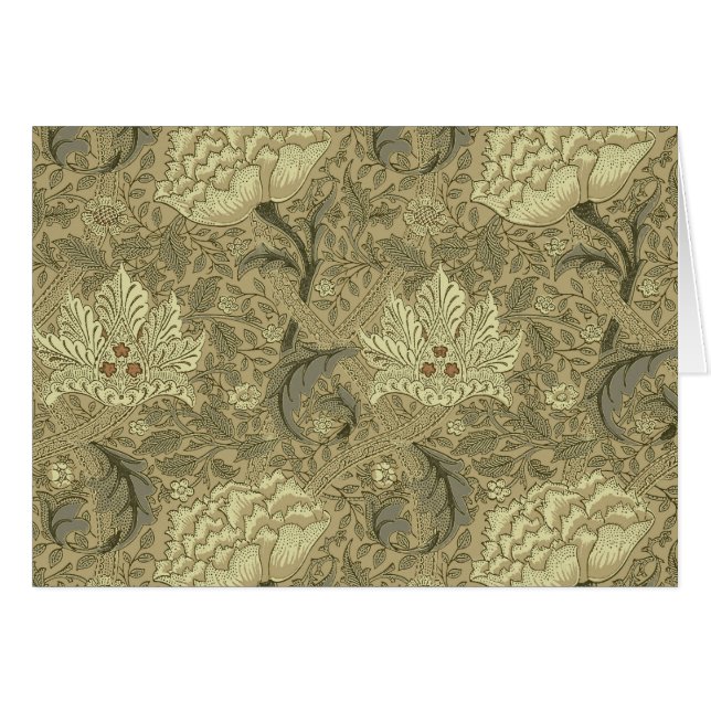 William Morris Windrush Wallpaper Pattern (Voorkant Horizontaal)