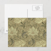 William Morris Windrush Wallpaper Pattern Briefkaart (Voorkant / Achterkant)