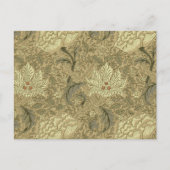William Morris Windrush Wallpaper Pattern Briefkaart (Voorkant)